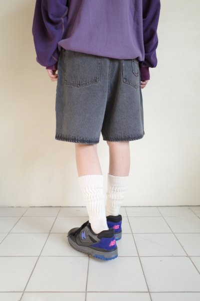 画像10: PHINGERIN       6PK DENIM SHORTS・BLACK