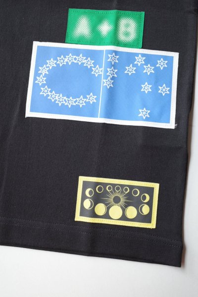 画像4: fluss       patch T-shirts・black
