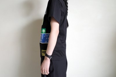 画像7: fluss       patch T-shirts・black
