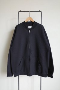 RELAX FIT       リラックスフィット ”Gildan sweat Blouson“ ・ブラック