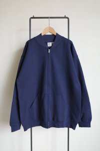 RELAX FIT       リラックスフィット ”Gildan sweat Blouson“ ・ネイビー