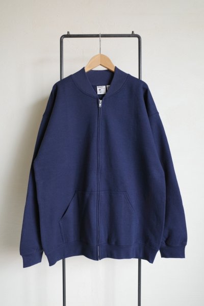 画像1: RELAX FIT       リラックスフィット ”Gildan sweat Blouson“ ・ネイビー