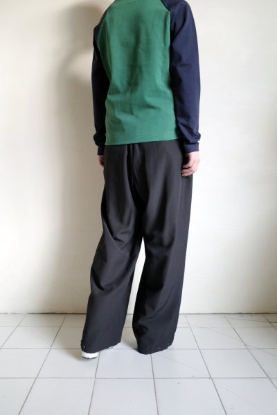 画像13: fluss       holter neck long sleeve T-shirts・navy/green