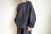 画像18: THE JEAN PIERRE       pigmentgrunge destoy sweatshirt・fade black