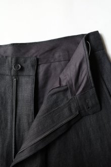 他の写真2: FOLL       wet linen wardrobe trouser・black