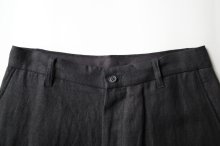 他の写真1: FOLL       wet linen wardrobe trouser・black