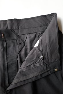 他の写真2: FOLL       summer wool wardrobe slacks・black