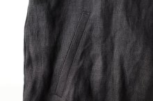 他の写真3: FOLL       wet linen track jacket・black