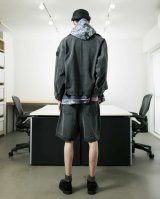 PHINGERIN       6PK DENIM SHORTS・BLACK