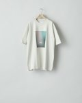 ssstein       OVERSIZED PRINT TEE -REF- MARCERIZED・BEIGE