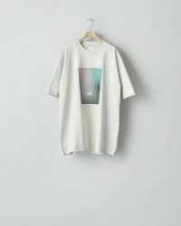 ssstein       OVERSIZED PRINT TEE -REF- MARCERIZED・BEIGE