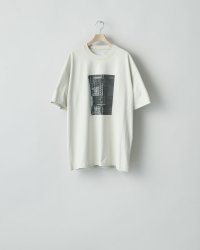 ssstein       OVERSIZED PRINT TEE - SUBTLETY- MARCERIZED・BEIGE