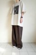 画像9: ssstein       OVERSIZED PRINT TEE - SUBTLETY- MARCERIZED・BEIGE