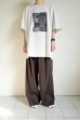 画像8: ssstein       OVERSIZED PRINT TEE - SUBTLETY- MARCERIZED・BEIGE