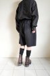 画像10: ssstein         WIDE EASY SHORT TROUSERS・BLACK