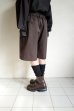 画像6: ssstein      WIDE EASY SHORT TROUSERS・GREY KHAKI