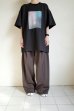 画像8: ssstein       OVERSIZED PRINT TEE - REF- MARCERIZED・BLACK