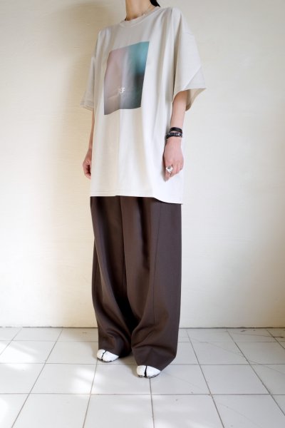 画像9: ssstein       OVERSIZED PRINT TEE -REF- MARCERIZED・BEIGE