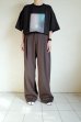 画像12: ssstein       OVERSIZED PRINT TEE - REF- MARCERIZED・BLACK