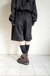 画像6: ssstein         WIDE EASY SHORT TROUSERS・BLACK