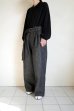 画像10: Blanc YM       Silk Denim Wide Pants・black