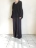 画像16: ANTHEM A        SILKY VISCOSE 2TUCK FLARE EASY PANTS・BLACK