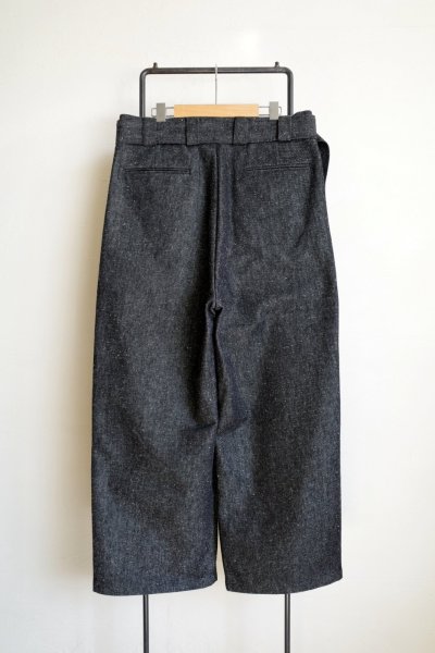 画像2: Blanc YM       Silk Denim Wide Pants・black