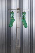 FlexibleVisual SPCE™       Basic Socks G1 (XTC)・green