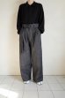 画像13: Blanc YM       Silk Denim Wide Pants・black