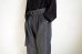 画像14: Blanc YM       Silk Denim Wide Pants・black