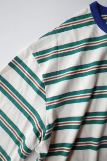 他の写真2: VOTE MAKE NEW CLOTHES       STRIPE T SHIRT・green×white