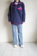 画像14: VOTE MAKE NEW CLOTHES       SNAP SWEAT SHIRT・navy