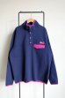 画像1: VOTE MAKE NEW CLOTHES       SNAP SWEAT SHIRT・navy (1)