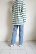 画像12: VOTE MAKE NEW CLOTHES       STRIPE T SHIRT・green×white