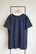 画像2: VOTE MAKE NEW CLOTHES       BI COLOR S/S T SHIRT・navy (2)