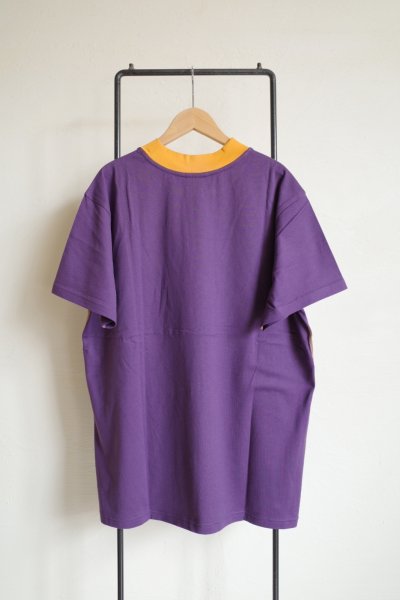 画像2: VOTE MAKE NEW CLOTHES       BI COLOR S/S T SHIRT・purple