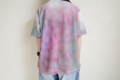 画像8: DOUGALL       Layered Mesh Polo shirts・Light Multi