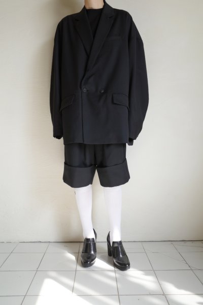 画像15: Dulcamara　　　　　　よそいきルーズWジャケット・ブラック