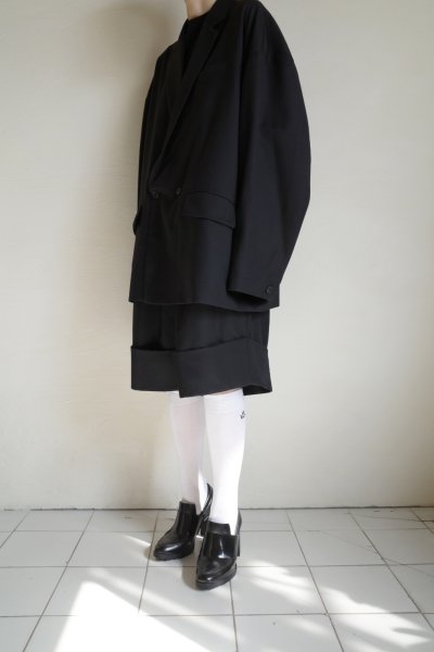 画像16: Dulcamara　　　　　　よそいきルーズWジャケット・ブラック