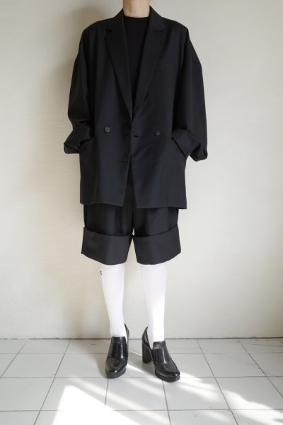 画像19: Dulcamara　　　　　　よそいきルーズWジャケット・ブラック