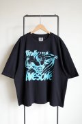 Y,IWO       "Totally Awesome"crop・teal×black