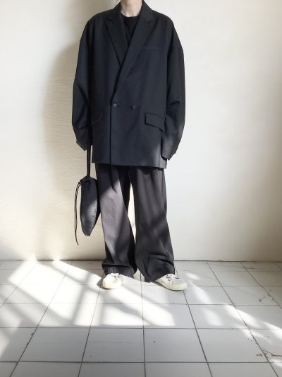 画像11: Dulcamara　　　　　　よそいきルーズWジャケット・ブラック