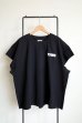 画像1: Y,IWO       "Totally Awesome"cap sleeve・teal×black (1)