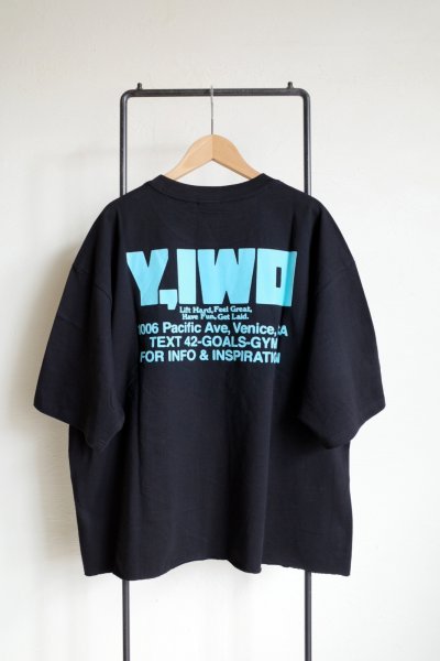 画像2: Y,IWO       "Totally Awesome"crop・teal×black