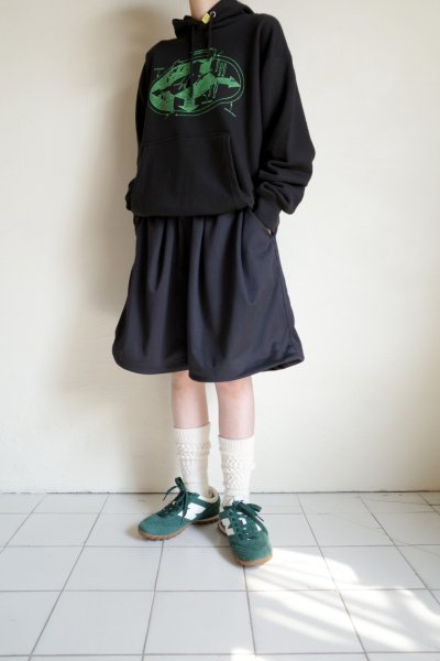 画像14: UNTRACE        KNEE SHORTS・BLACK