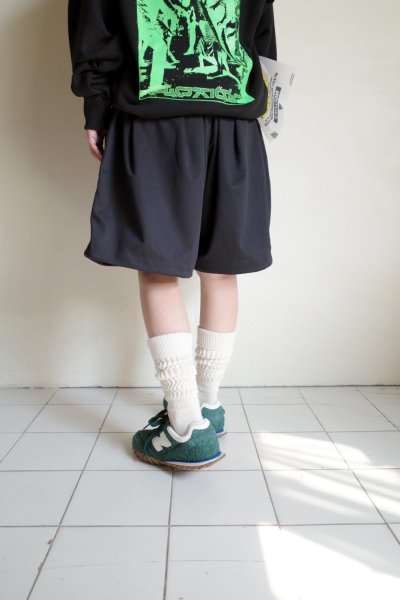 画像12: UNTRACE        KNEE SHORTS・BLACK