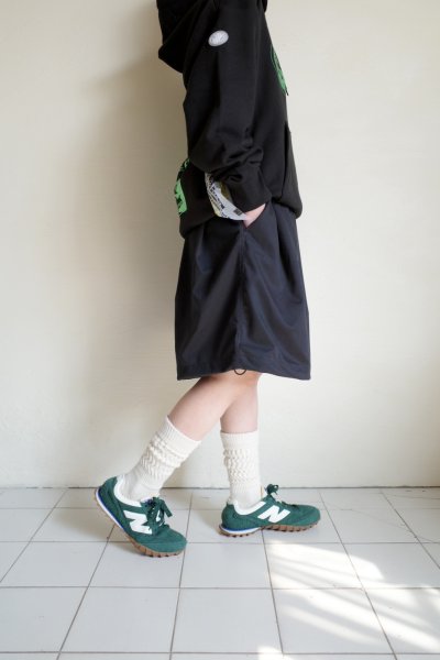 画像15: UNTRACE        KNEE SHORTS・BLACK