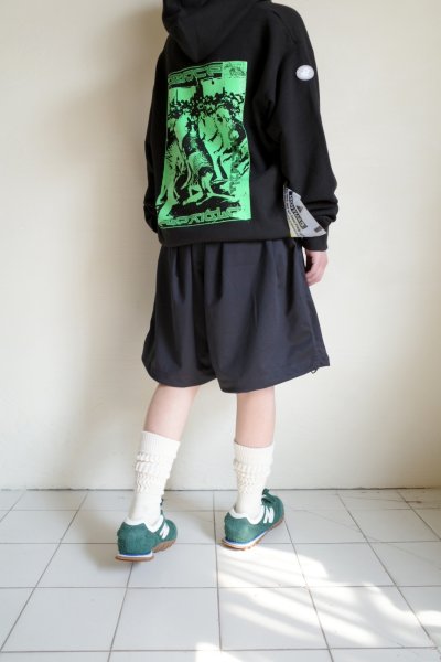 画像16: UNTRACE        KNEE SHORTS・BLACK