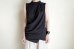 画像14: HOUGA       wave sleeveless tops・BLACK