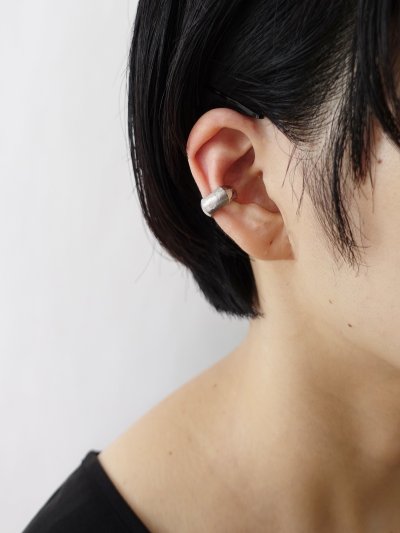 画像5: revie objects       〈ANALYZE〉ball ear cuff SV